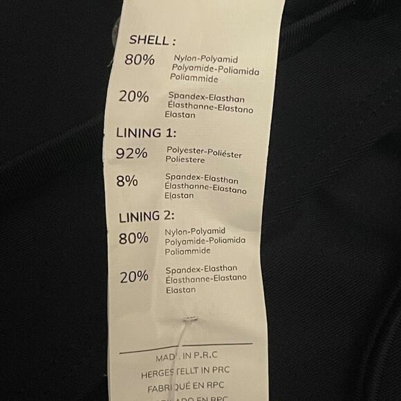 Cupshe Women Black 1 Piece Swimsuit Large High Neck Cutout Ruched Tummy Control - Picture 7 of 8